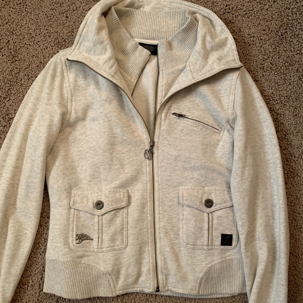 Harley Davidson zip up coat